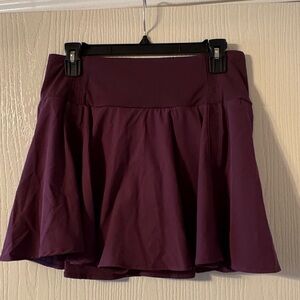 Crz Yoga Purple Athletic Skirt